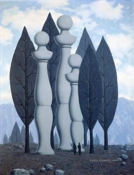 René Magritte Werke - die Kunst der Konversation 1950 1 René Magritte